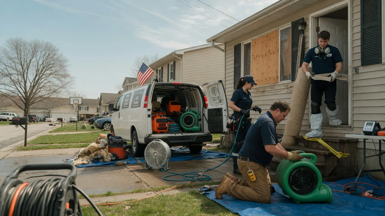 Water Damage Restoration in Callensburg, PA near me
